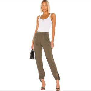 House of Harlow 1960 x Revolve marcena hunter green joggers NWOT